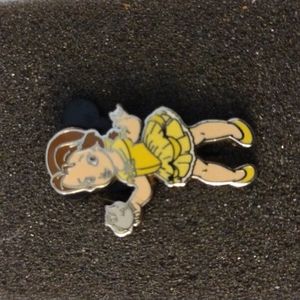 Disney Beauty and the Beast,Belle lapel pin brooch.
